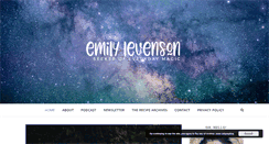 Desktop Screenshot of emilylevenson.com